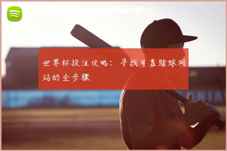 世界杯投注攻略：寻找可靠赌球网站的全步骤