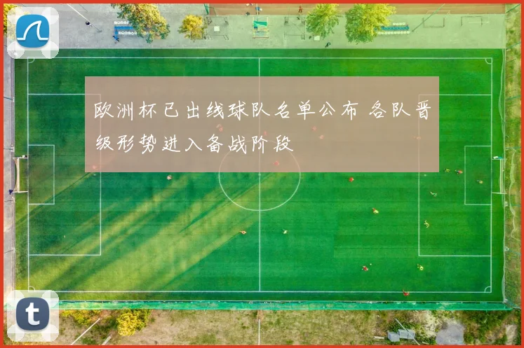 欧洲杯已出线球队名单公布 各队晋级形势进入备战阶段